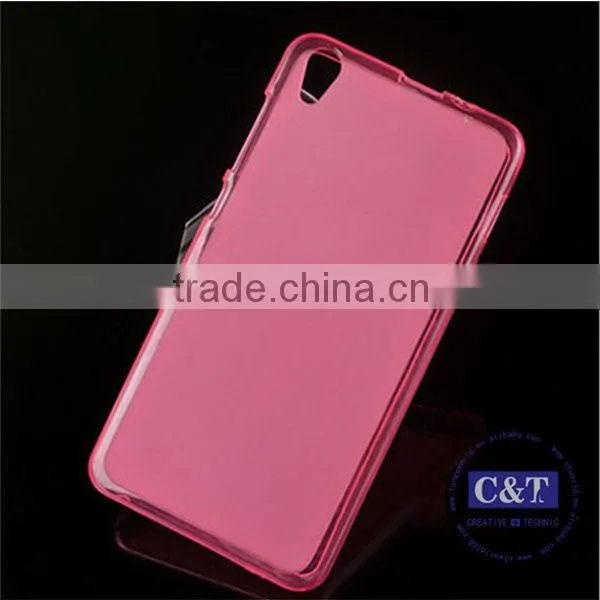 C&T Transparent Soft Silicone TPU Back Cover Case for Lenovo S850