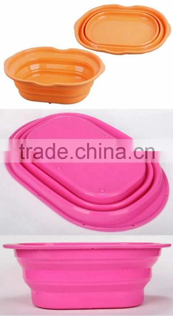 Bulk 2016 new plastic/silicone home pet bowl