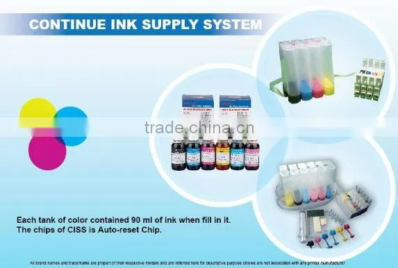 Inkjet refill kits in blister packing 3 colors