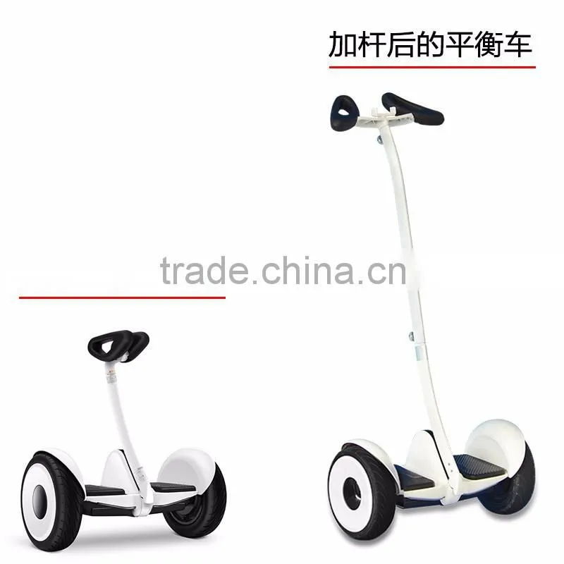 2016 Hot sale handel bar for Xiaomi mini self balancing scooter for kids smart two wheel hoverboard electric skateboard