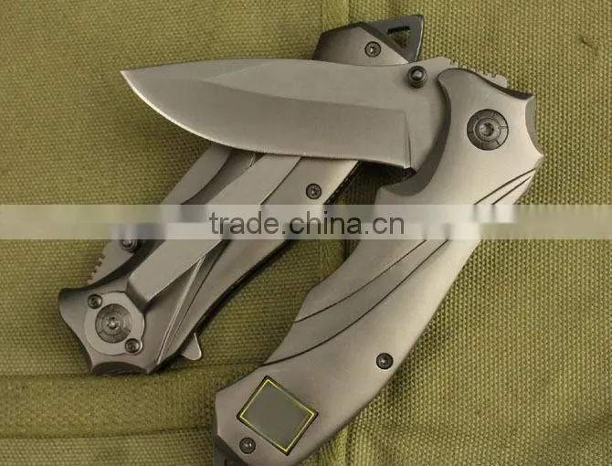 OEM wholesale colorated titanium dioxide Pocket Knife