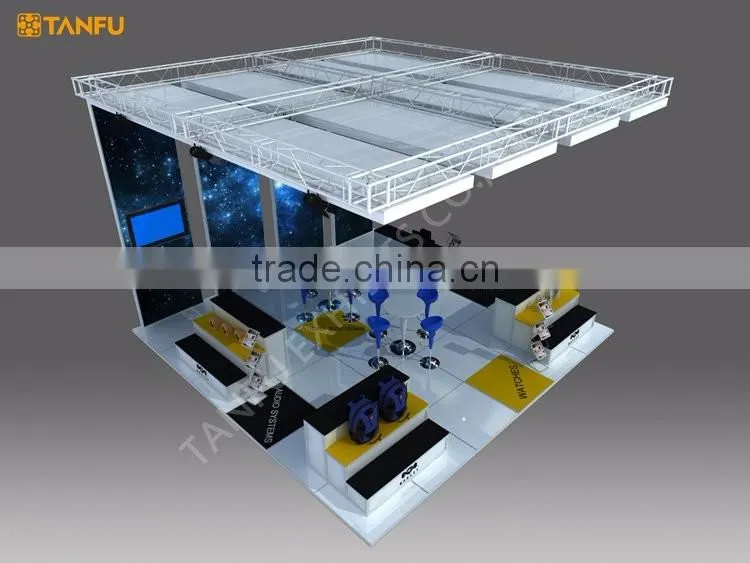 TANFU 6m x 6m or 20 by 20 Trade Show Truss Booth Structures