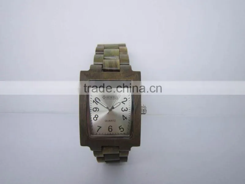 2014 waterproof wood watches origianal import raw material wood men watches