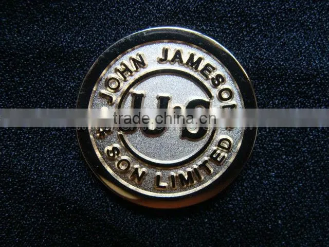 High quality custom metal stamping logo