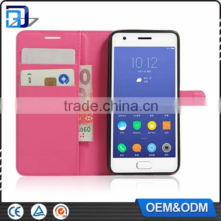 Bulk Buy From China Litchi Design Credit Card Wallet Stand Flip Leather Case For Lenovo Zuk Z2 Mobile Phone Cover