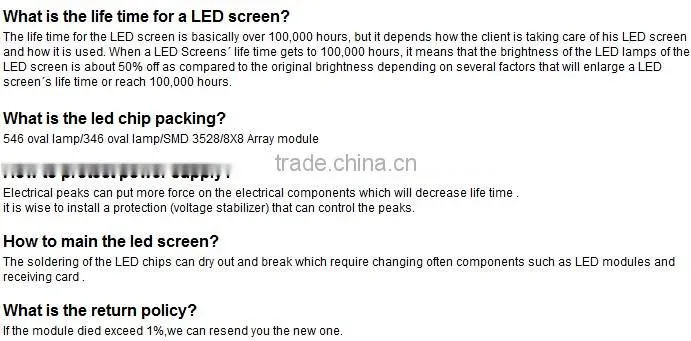 Hoozoe Waterproof Series-P10 outdoor single color led timer