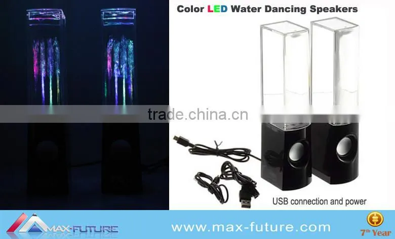 Stereo clear sound LED water dancing subwoofer speaker