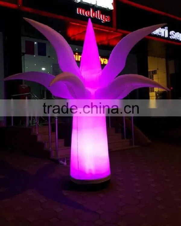 LED Inflatable Illuminated Palm Tree