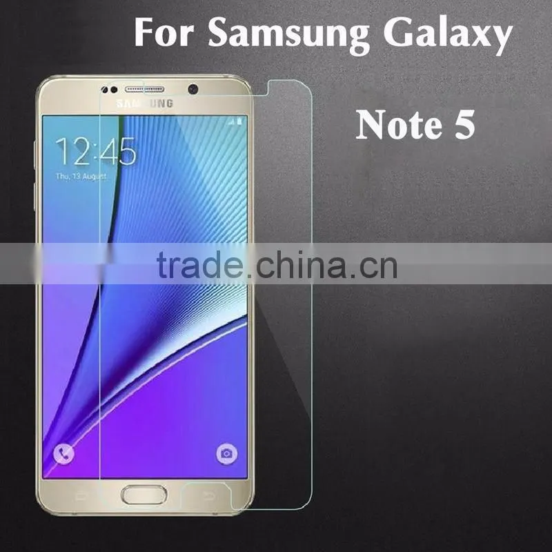 Mobile Phone Use 9H 2.5D Screen Protector Touch Glass Tempered Glass For Samsung Galaxy Note 5 Protective Film