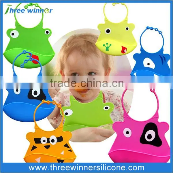 hot sale silicone bib fashion wholesaele baby bib custom