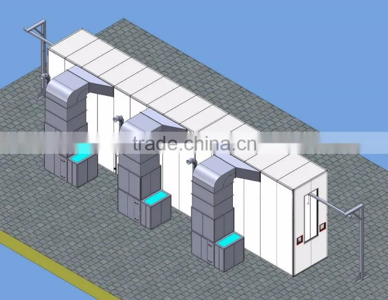 JF bus truck painting spray booth for sale