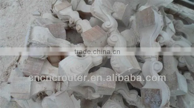 China 3D Eight Heads Multi spindle cnc router Engraving Column Diameter of Max.300mm