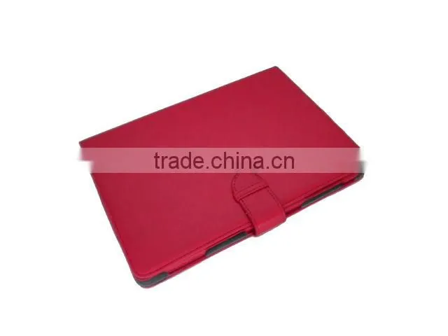 For Samsung Galaxy Tab 10.1 P7510 leather case stand red