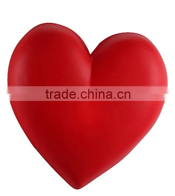 different colors heart shape craft wall lamp