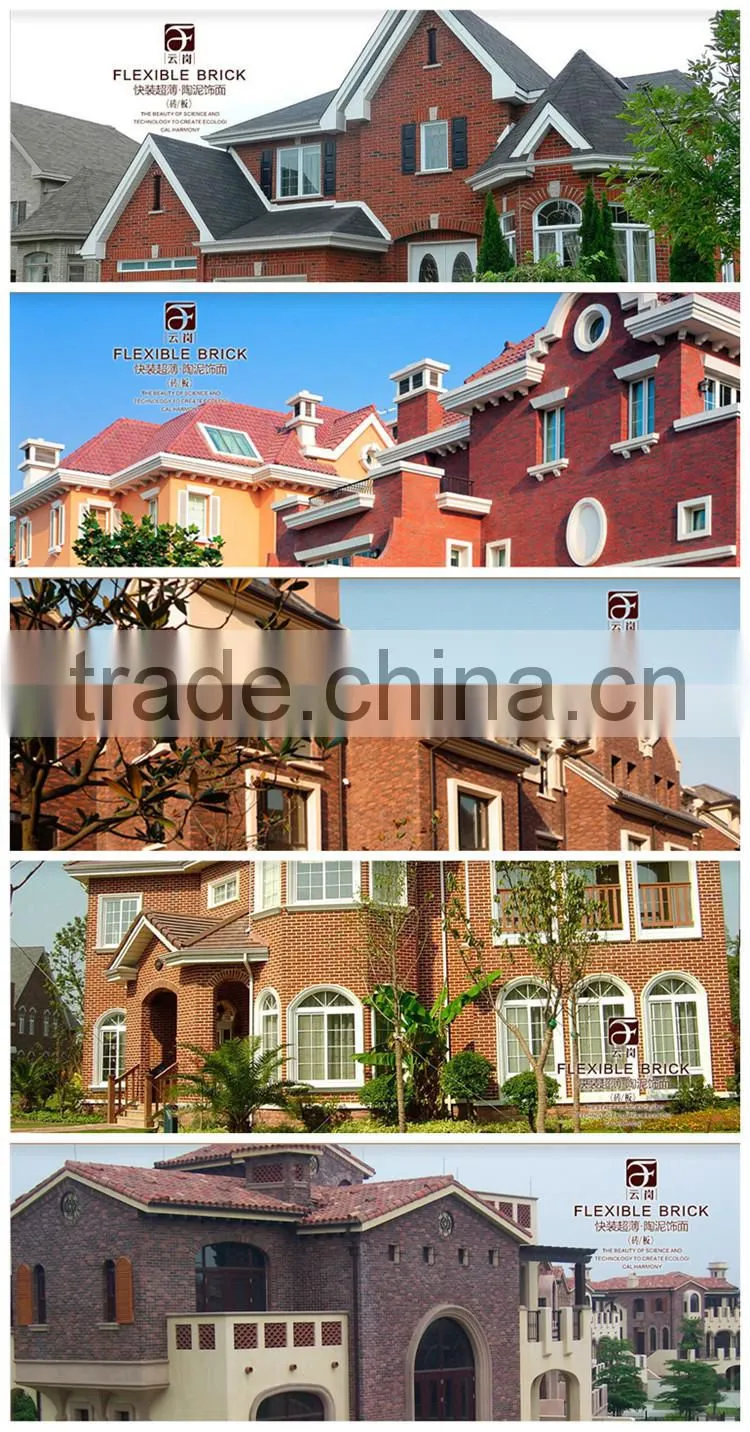 Light Weight Faux Brick Wall Panel with XPS Foam Board