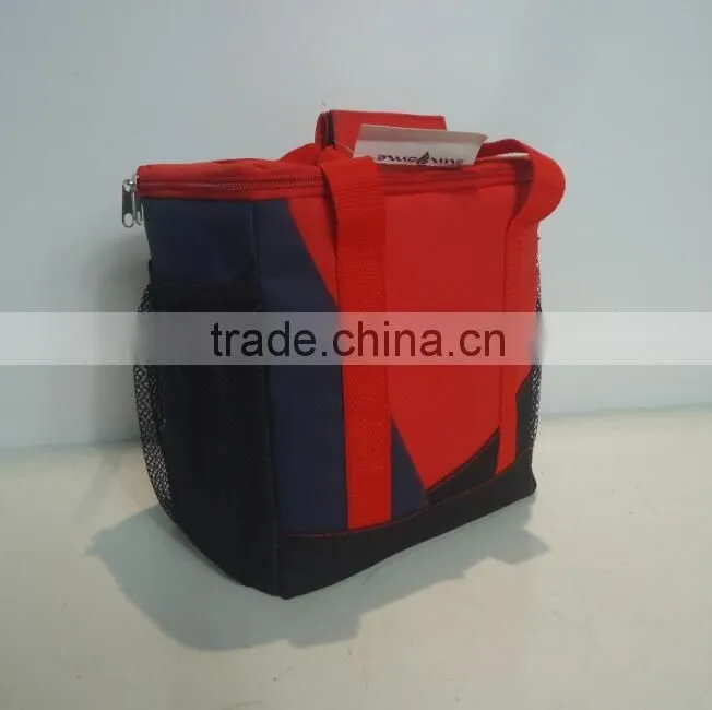 Soft insulated lunch box cooler bag for meals
