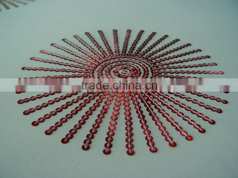 single sequins embroidery machine