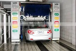 High quality and low price BEACON -200 Roll-over Car Washer with 5 brushes and 4 air blowers