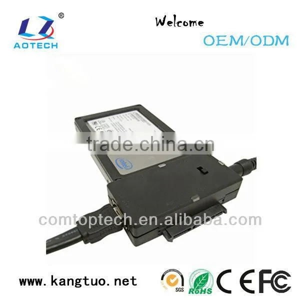 Shenzhen original 2SATA to USB2.0/e-SATA usb 3.0 to ide sata adapter