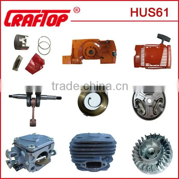 chain saw spare parts from 25cc to105cc displacement