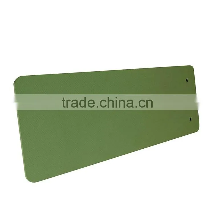 Factory big size yoga mattress with hanging hole