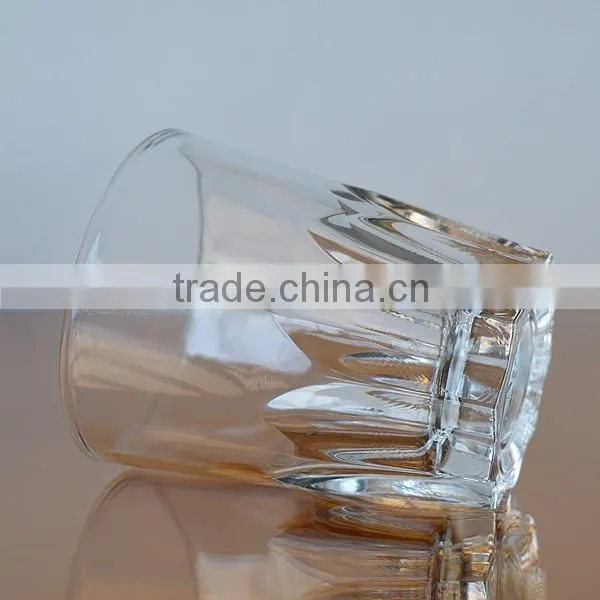 Chinese factory supply clear whiskey glass cup rock whiskey