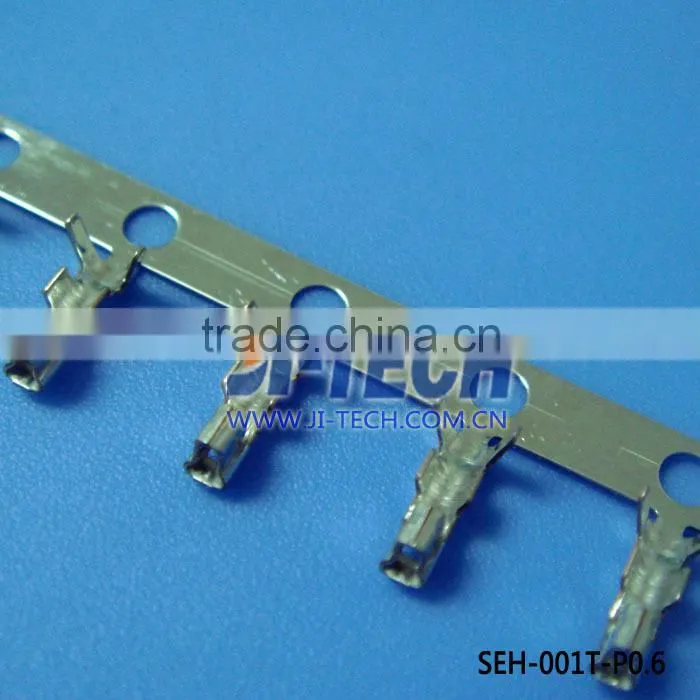 2.5mm pitch electronic component wire to board crimp connector JST EH series SEH-001T-P0.6 crimp terminal connector