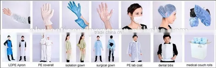 16 micron HDPE/LDPE poly oversleeves for cleanroom