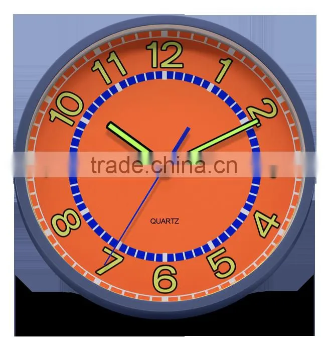 WC22002 automatic calender wall clock/selling well all over the world