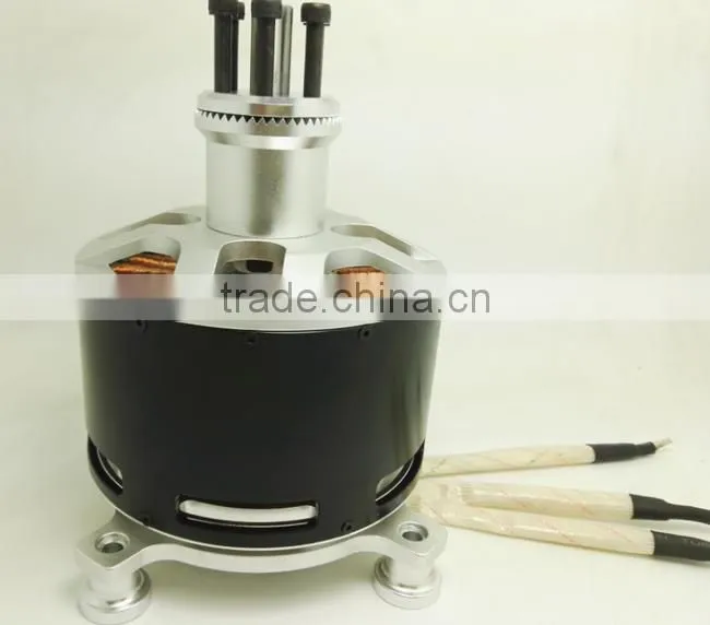 120100 KV80 25KW 60kg thrust Outrunner sensored/sensorless Motor for jet board