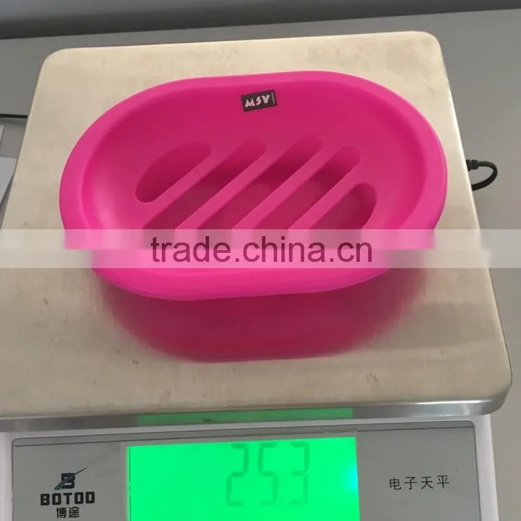 Pink colour bathroom pp decorative soap dishes
