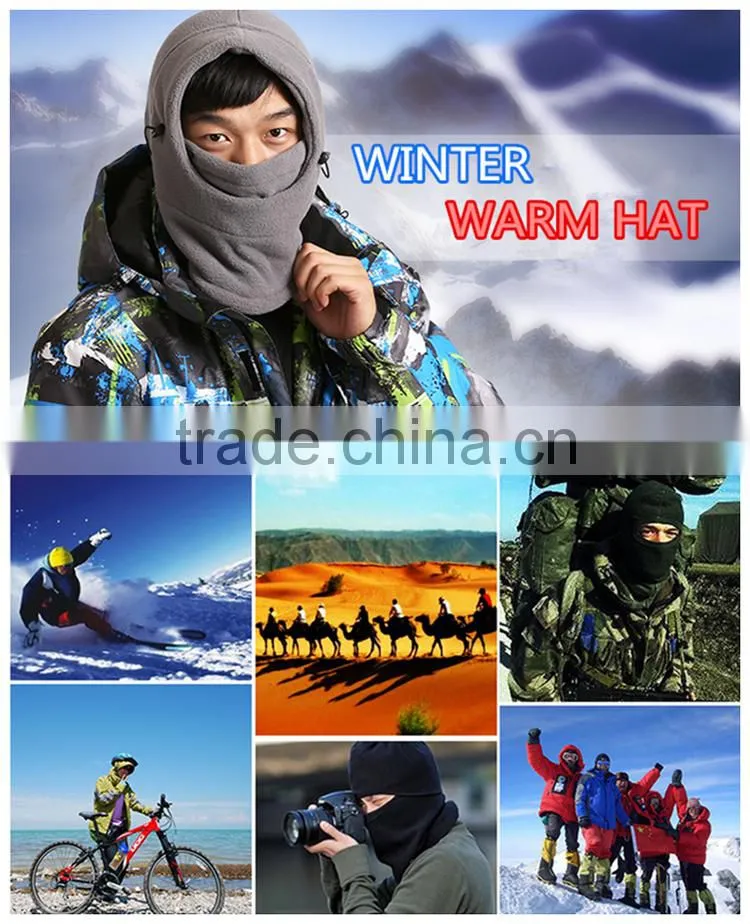 High quality cheap price unisex promotional warm masked hats manufacturer