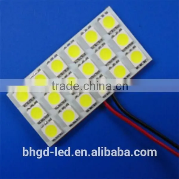 36pcs led car light automatic lighting system interior dome light