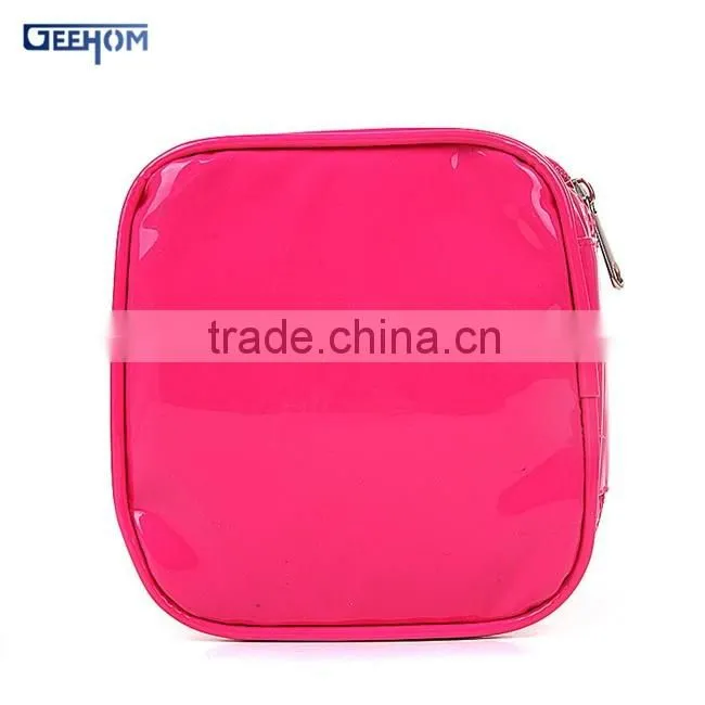 pvc cosmetic bag with zipper ,pvc makeup bag with compartments