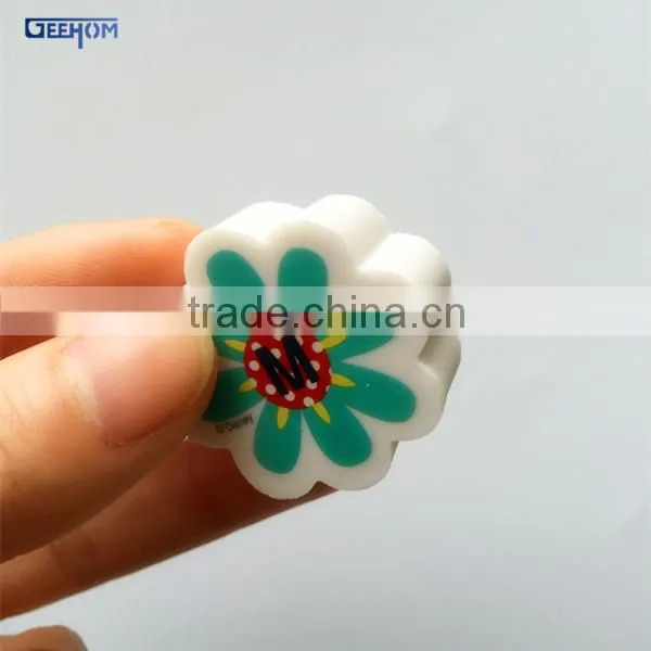 custom print shaped eraser
