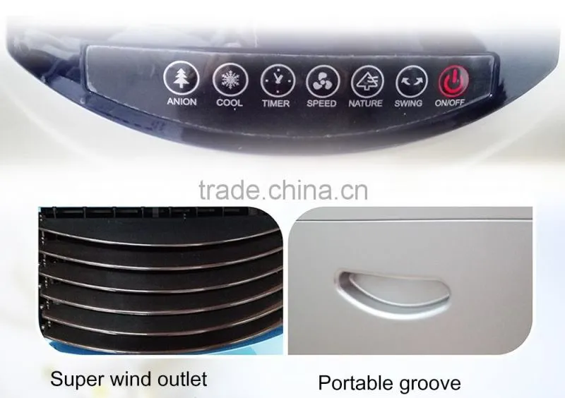 Air Conditioner Fan With Water Curtain