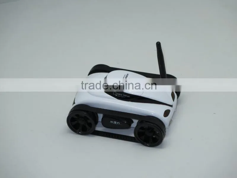 Radio control wifi mini ISO HI-tech I-spy tank micro wireless tank rc toys real time transmission APP-controlled by ipad apple