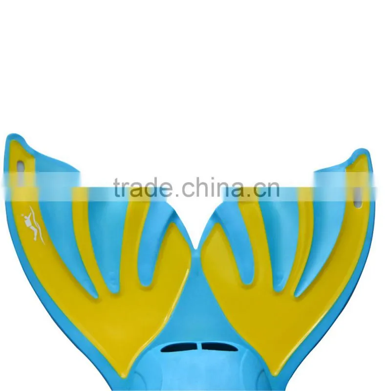 Monofins swimming fins for kids in pool , mermaid fins for kids F-108