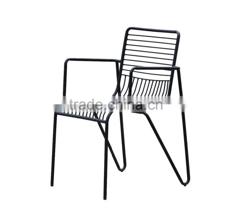 2016 good quality Modern metal wire mesh outdoor garden chair