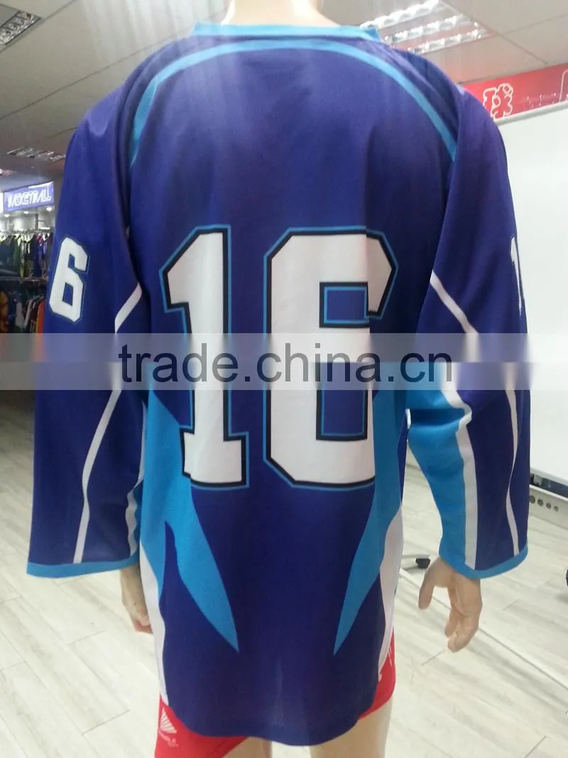 custom sublimated ice hockey jersey