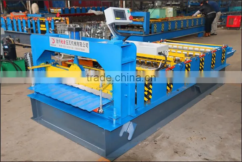 DIXIN 980 metal sheet roll forming machine for wall panel