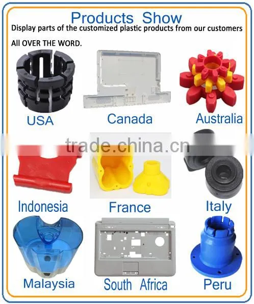 OEM Polypropylene PP injection part at low price