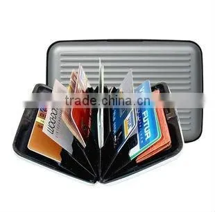 Credit card holder aluminum credit card case