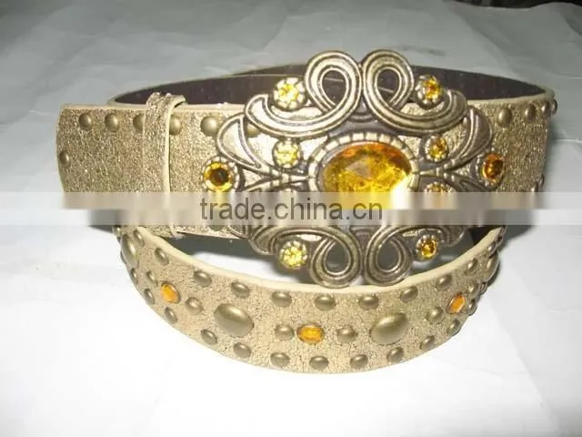 women's rhinestone belt