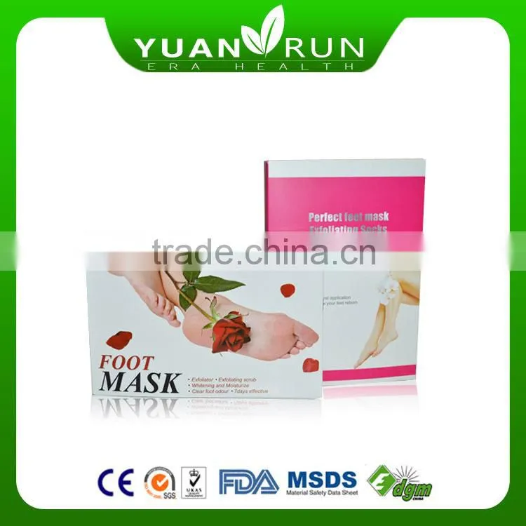Moisturizing and exfoliating magic foot mask