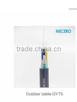 best quality Single Mode Figure 8 Armoured Optical Fiber Cable for Congo cabling systems