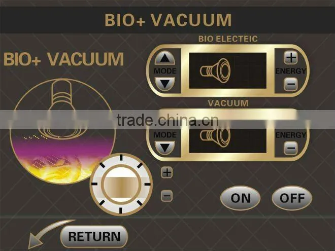 50khz Ultrasonic Cavitation& vacuum & tripolar rf beauty machine
