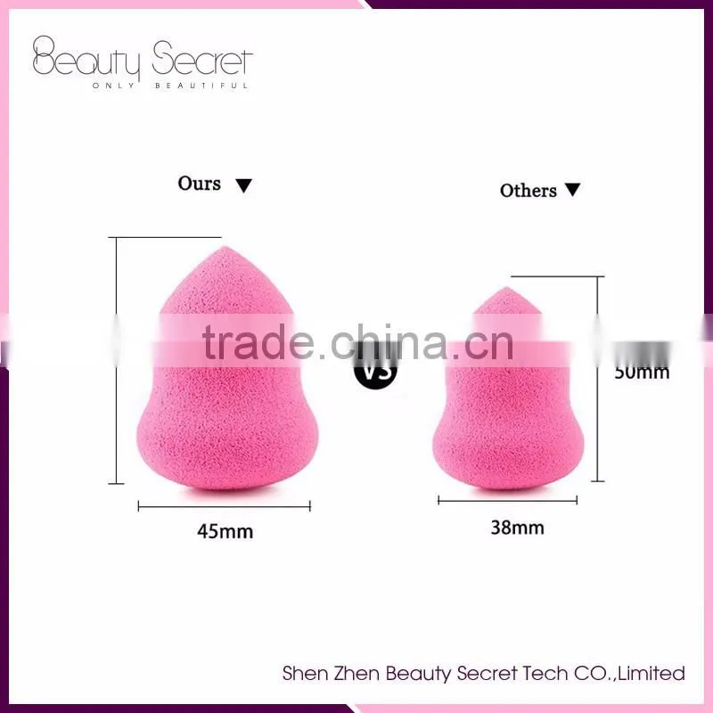 Teardrop Makeup Sponge Stainless makeup remover sponge