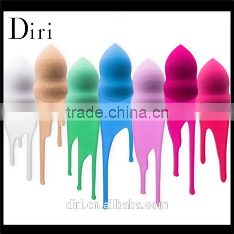 Professional wholesale cosmetic sponge gourd shape makeup sponge