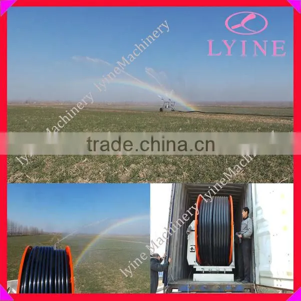 Agricultural Travelling Irrigator / Hard Hose Reel Irrigation Sprinkler Machine for Sale